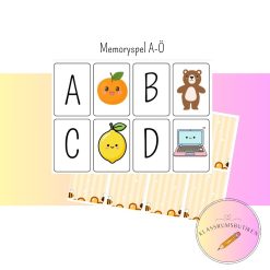 Memoryspel A-Ö