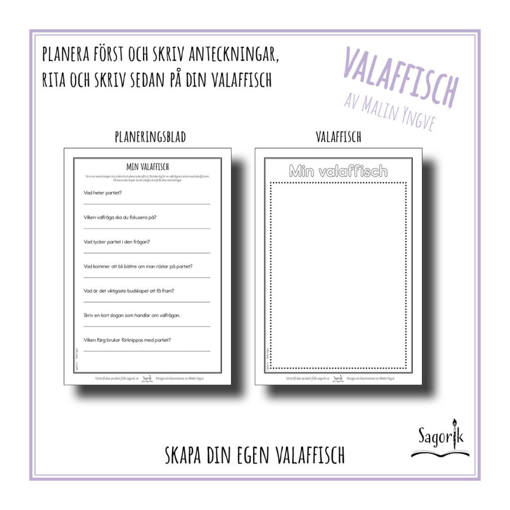 Min egen valaffisch – Politik, val och demokrati