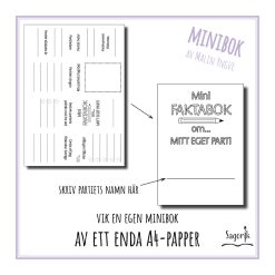 Minifaktabok om mitt eget parti (Politik, val och demokrati)