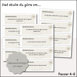 Diskussionsfrågor för mellanstadiet – Mod och grupptryck