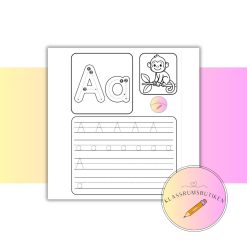Alfabetet arbetsblad A-Ö