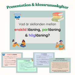 Presentation/skyltar: Olika sätt att läsa
