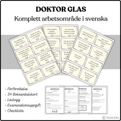 Doktor Glas - arbetsområde svenska (åk 9-gymnasiet)
