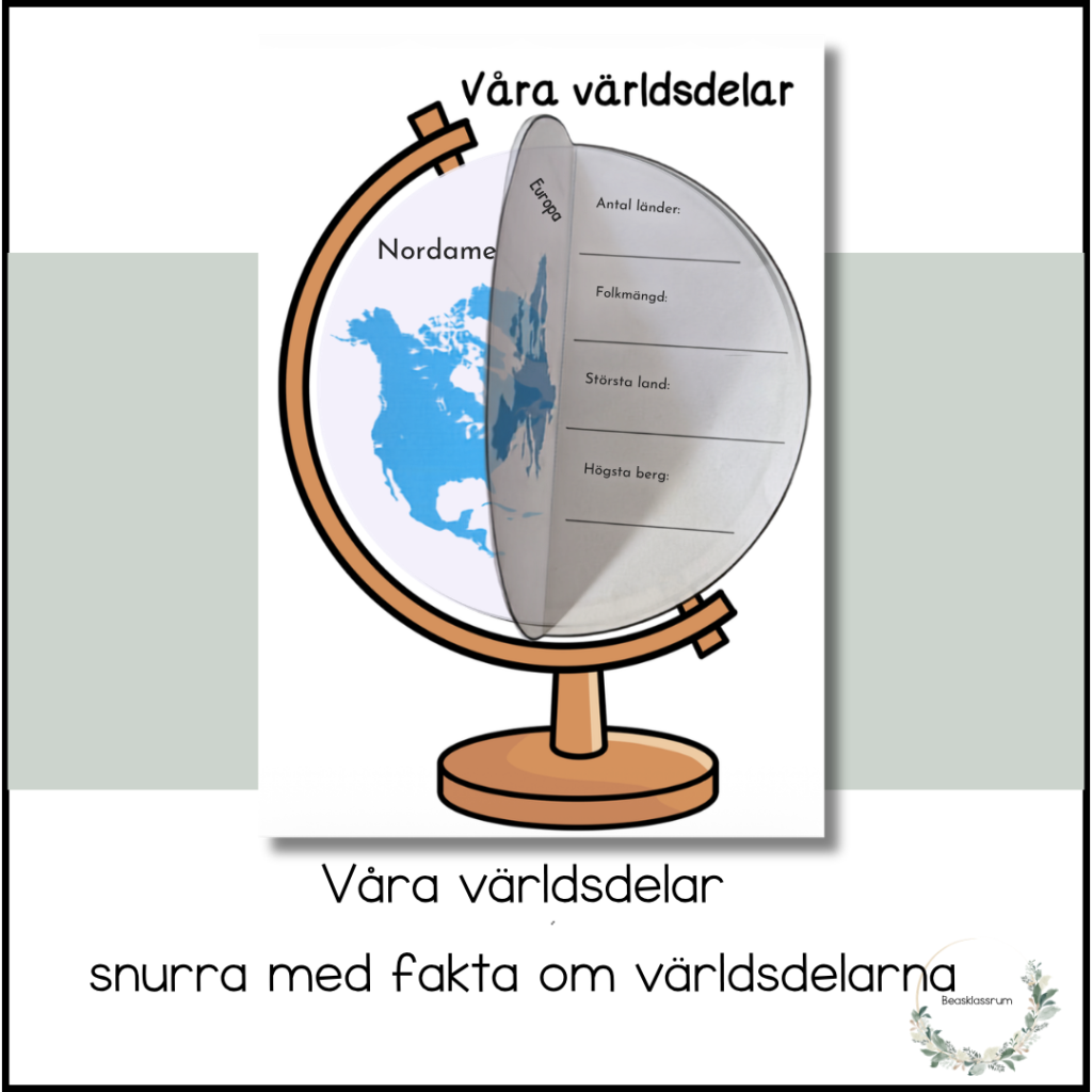 Snurran om våra världsdelar