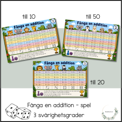 Fånga en addition - spel