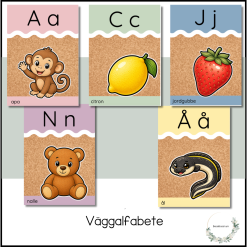 Väggalfabete