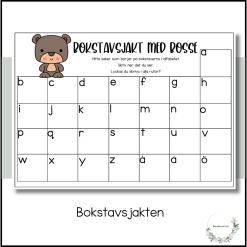 Bokstavsjakten