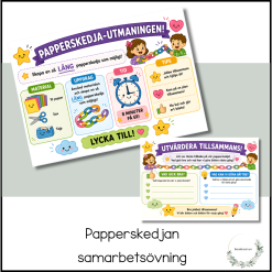 Samarbetsövning - papperskedjan