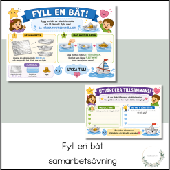 Samarbetsövning - fyll en båt