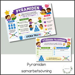 Samarbetsövning - pyramiden
