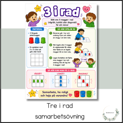 Samarbetsövning - tre i rad