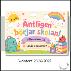 Skolstart 26/27