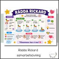 Samarbetsövning - rädda Rickard