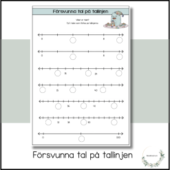 Försvunna tal på tallinjen