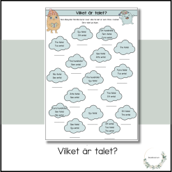 Vilket är talet?