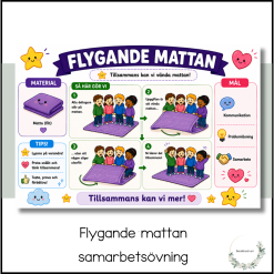 Samarbetsövning - flygande mattan