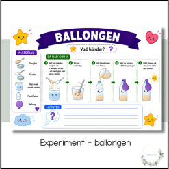 Experiment - ballongen