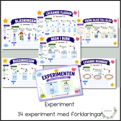 Experiment - paket med 14 st