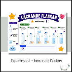 Experiment - läckande flaskan