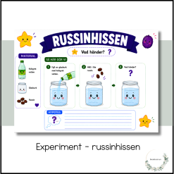 Experiment - russinhissen