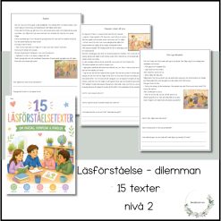 Läsförståelse - dilemman nivå 2