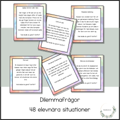 Dilemmafrågor - 48 kort