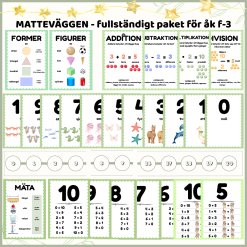 MATTEVÄGGEN - fullständigt f-3