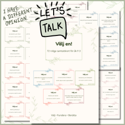 Samtalskort "VÄLJ EN"