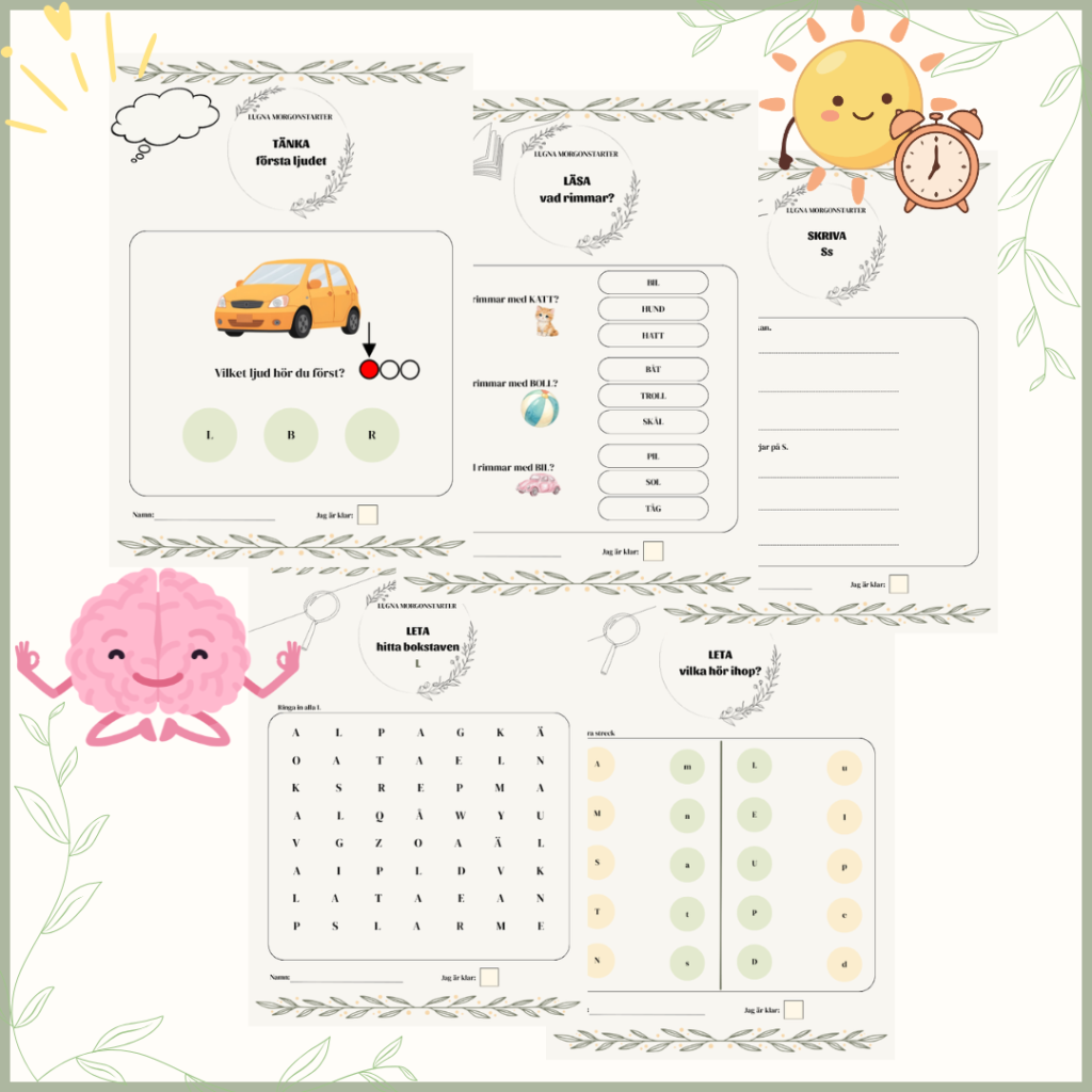 Lugn morgonstart test/litet paket