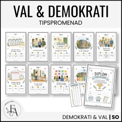 Valet 2026: Tipspromenad – Val & demokrati