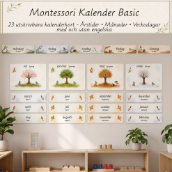 Montessorikalender – Basic | Årstider, månader & veckodagar |