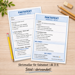 Checklista faktatext