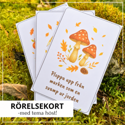 Röelsekort - tema höst
