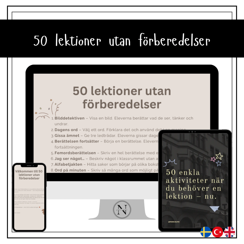 50 enkla lektioner utan förberedelser