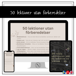 50 enkla lektioner utan förberedelser