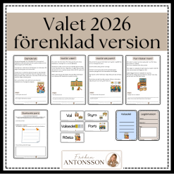 Valet 2026 - förenklad version