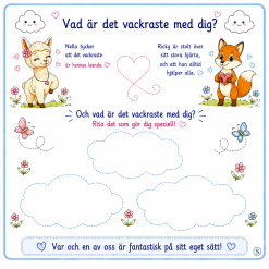 Du är speciell – Nella och Ricky. Värdegrundsmaterial om självkänsla, olikheter och vänskap