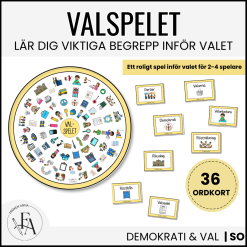 Valspelet – lär dig viktiga begrepp inför valet 2026