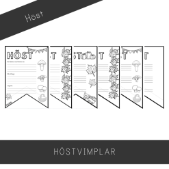 Vimplar höst