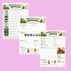 Animals & Wildlife – färdighetsträning i engelska för åk 4–6