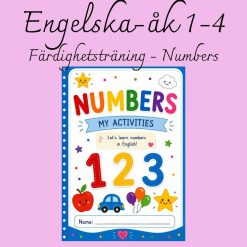 Numbers – Färdighetsträning i engelska