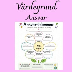 Ansvarsblomman – Värdegrundsövning som stärker ansvarstagande | F–6
