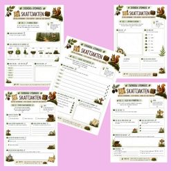 Svenska utomhus – Skattjakten | Skriv instruktioner i naturen | Åk 2–6