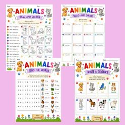 Animals – Färdighetsträning i engelska