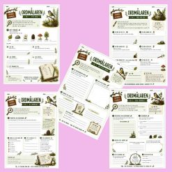 Svenska utomhus – Ordmålaren | Måla bilder med ord – inte med färg | Komplett lektionsmaterial-Åk 2–6