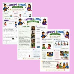 Freetime & Hobbies – färdighetsträning i engelska för åk 4–6