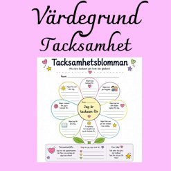 Tacksamhetsblomman – Värdegrundsövning som stärker tacksamhet och livsglädje | F–6