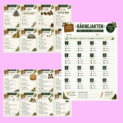 Räknejakten – Matematik utomhus | 16 räknestationer åk 3–6