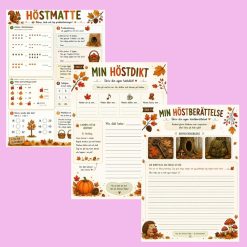 Mitt hösthäfte – varierade uppgifter för åk 1–3 🍂