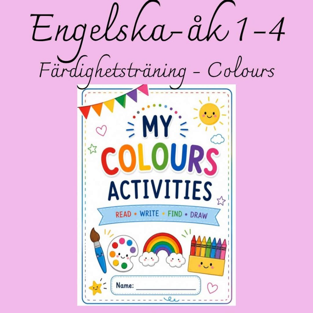 Colours – Färdighetsträning i engelska